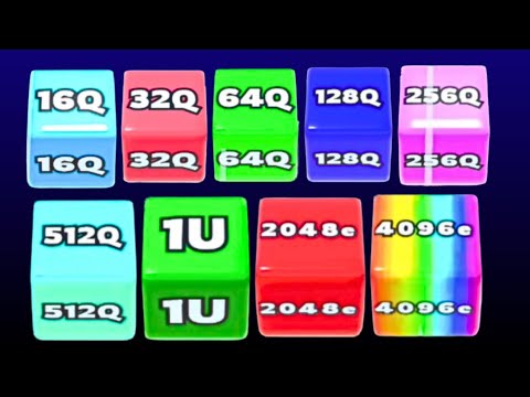Jelly Run 2048 [High Scores: 16Q ➜ 4096e] vs Block Blast 🧩 | Ultimate Merge + Puzzle Challenge 2025