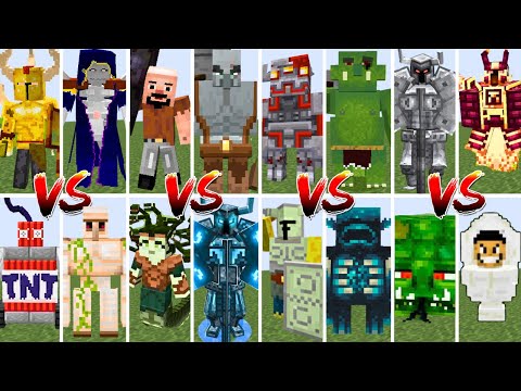 Peteson Craft - ALL FUTURE MOBS TOURNAMENT | Minecraft Mob Battle