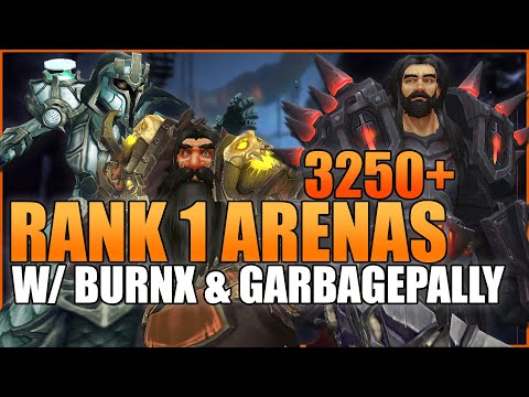 3250+ WLP: Rank 1 Arms Warrior 3v3 Arena w/ Burnx & Garbagexd - WoW BFA 8.3 Season 4 PvP
