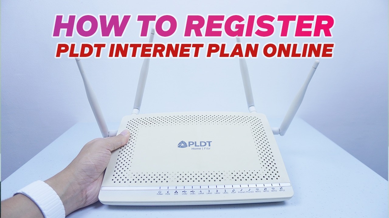HOW TO REGISTER PLDT INTERNET PLAN ONLINE
