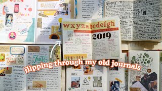 Flipping Through My Old Journals: Moments and Memories 📔 | Abbey Sy