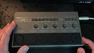 Video thumbnail for Yamaha MR10 Analog Drum Machine Demo by Kemek