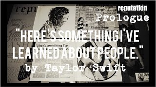 THE REPUTATION PROLOGUE | Taylor Swift Reputation Album (2017) | READING | ‎@sereniedawn