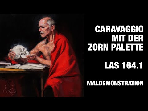 PAINTING DEMONSTRATION - CARAVAGGIO WITH THE WRATH PALETTE | LAS164.1