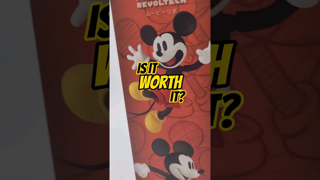 Oh boy!!! #actionfigure #mickeymouse #Revoltech #review #isitworthit