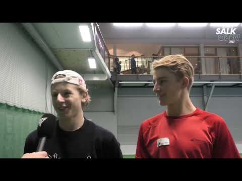 Segerintervju med Hede/Rejchtman Vinciguerra 🏆 - Salk Open 2023