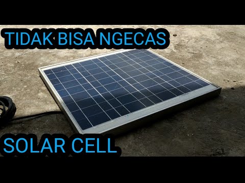Cara memperbaiki panel surya