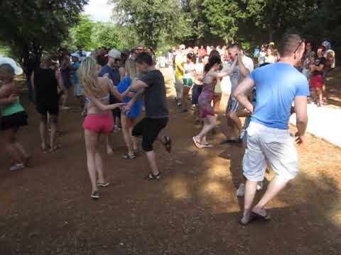Rovinj salsa festival 2013,  ⛱️ Paradiso beach party: dancing Cuban salsa  - 28.jun.2013, Croatia 🇭🇷