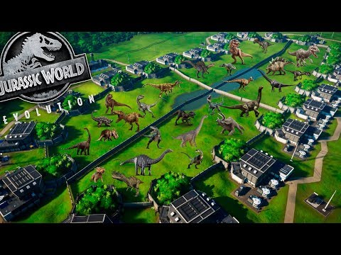 BATTLE ROYALE!! +150 DINOSAURS!! BATTLE OF GROUP | Jurassic World Evolution | B. J (#35) | PT/BR
