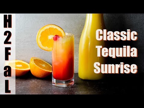 Killer-Good Cocktails | CLASSIC TEQUILA SUNRISE | How To Feed a Loon