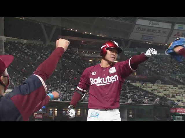 【3回表】イーグルス・茂木 バックスクリーンへ飛び込む勝ち越しソロホームランを放つ!! 2021/4/6 L-E