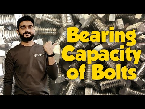 Design Bearing Capacity of Bolted Connection | Design of Steel Structure | Part 14