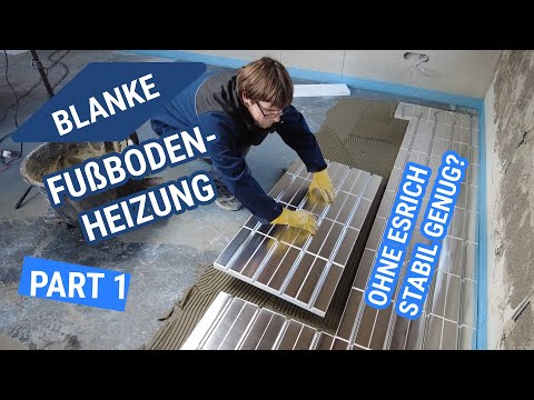 Part 1: Retrofitting high-quality underfloor heating. Simple and robust! (BLANKE Permatop)