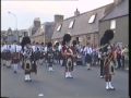 Pipe Bands In Dufftown Moray 1999 Part 1