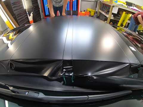 3M Knifeless Tape Mustang Stripes Time Lapse