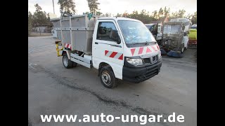 Buy Piaggio Porter Maxxi D120 Müllwagen 3.5m³ Lifter Presse - Ersatzteilträg garbage truck for parts - Image 4 | Autoline Piaggio Porter Maxxi D120 Müllwagen 3.5m³ Lifter Presse - Ersatzteilträg garbage truck for parts | Image 4 - Autoline