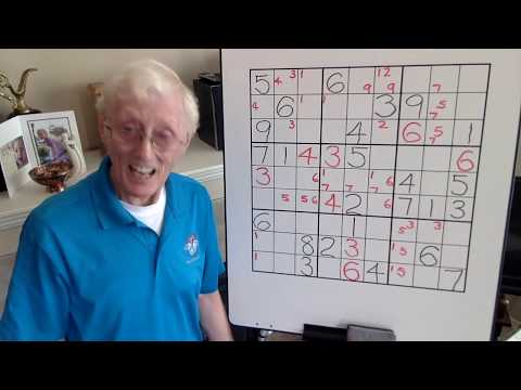 Tutorial #56. A difficult puzzle solved from beginning to end. Lots to learn.