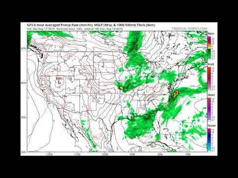 Weather Xtreme Video - Saturday, August 17, 2019