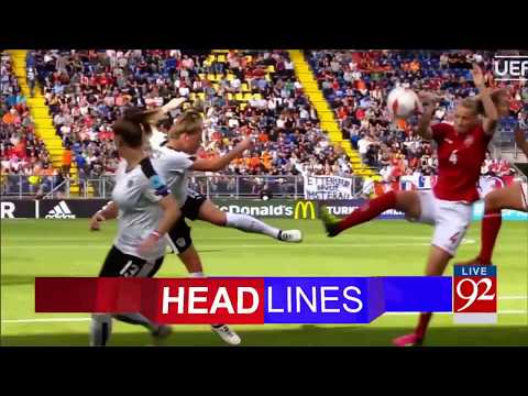 92 News Headlines 03:00 PM - 04 August 2017 - 92NewsHDPlus