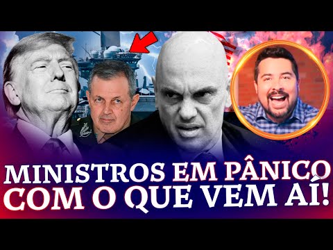 ⚡ O porta aviões de Trump já mira Brasília e ministros do STF entram em pânico!