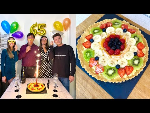 TORTA DI COMPLEANNO PER PAPÀ 🎂 + FESTA  - Valentina Lattanzio