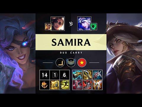 Samira ADC vs Ashe - VN Challenger Patch 25.13