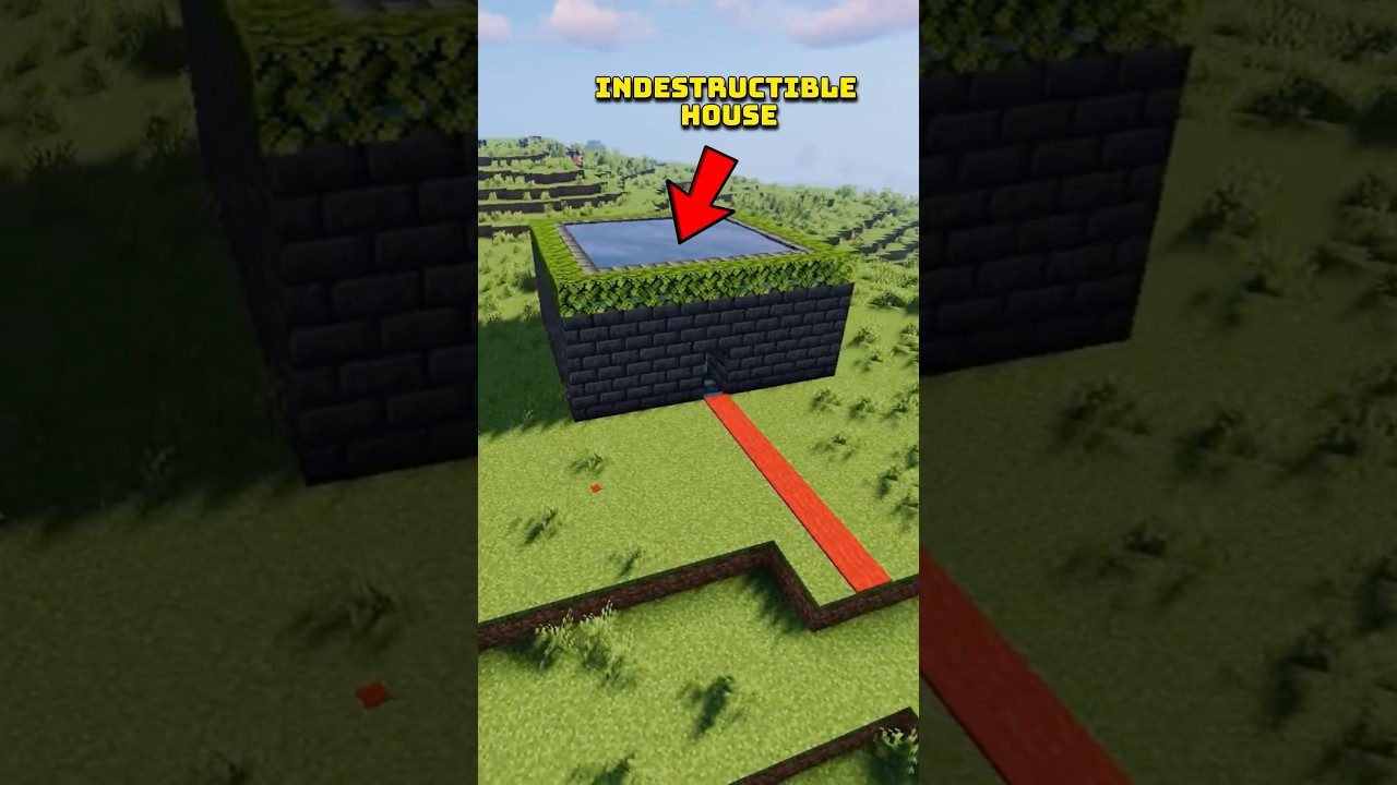 This House Cannot Be Destroyed in Minecraft