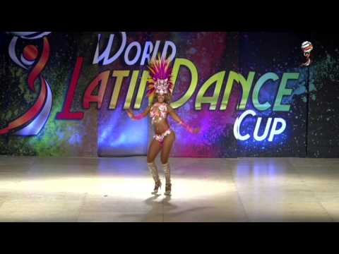 Stephanie Bernard, Australia, Pro Samba Soloist, Semi Finals, WLDC 2016