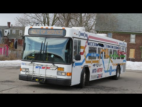 NFTA Metro Bus 1581 at Portage Road Transportation Center