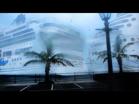 Cruise Ship Crash - Bermuda - NCL Ship which crashes into RCL Ship