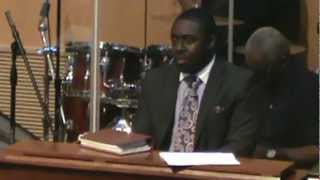 Troy Chambers at North Philadelphia SDA "Old Rugged Cross"