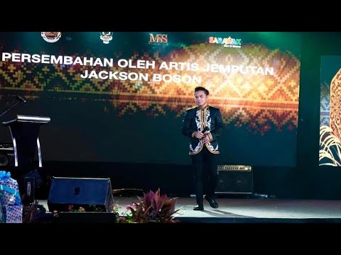 Dayung Puncak Borneo (LIVE) di Bazaar Gawai Dayak 2024 - Jackson Boson