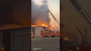 Raw footage of Los Angeles, California wildfires