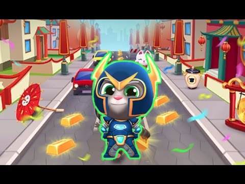 Talking Tom Gold Run in China ✔ Hyper Tom Celebrates in China  - 2017 New Update