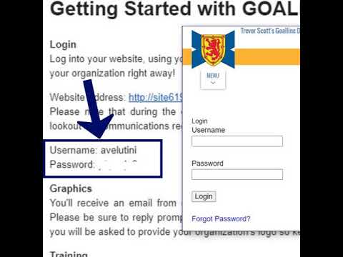 Goalline Auto Site Setup Tutorial