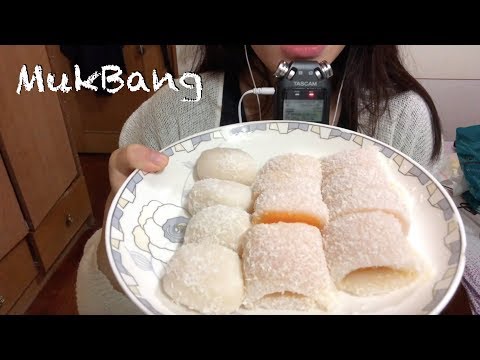 CantoneseASMR 自製芒果麻糬 MukBang（咀嚼音）