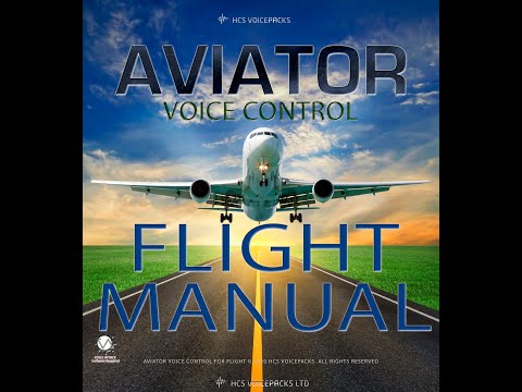 Aviator voice control suite for Flightsim  - Voice command manual