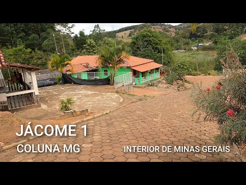 ZONA RURAL JÁCOME , PASSEIO PELO VILAREJO JÁCOME, MUNICÍPIO DE COLUNA MG, INTERIOR DE MINAS GERAIS 