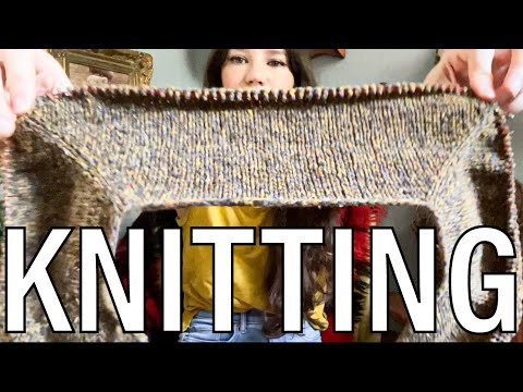 Knitting another new cardigan that will fit perfectly!