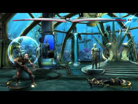 NEC XIV Injustice Pools EMPR Outworld (Black Adam) vs Draman Kuritani (Green Arrow)