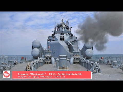 Trageri de luptă - Fregata ”Mărășești” (F111), forță dezlănțuită!