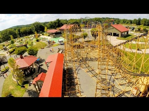 Front row point of view footage of Wildcat