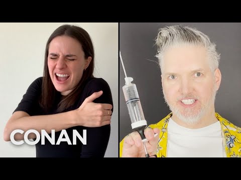 洛杉磯的疫苗追逐者正在製作試聽帶 - CONAN on TBS (Vaccine Chasers In Los Angeles Are Making Audition Tapes - CONAN on TBS)