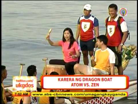 Dragon boat race: Atom Araullo vs. Zen Hernandez