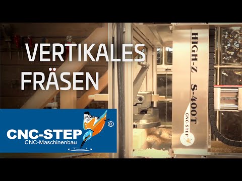 Vertikaler Betrieb High-Z CNC Fräse / Zapfen fräsen