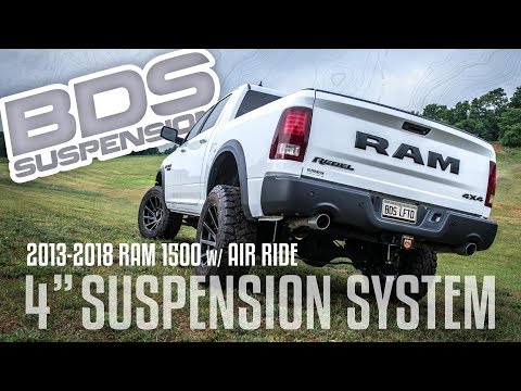 4" Lift System | RAM Rebel Air Ride