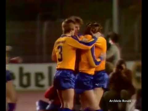 Fortuna Dusseldorf-Benfica 2-2 Coppa Coppe 80-81 Quarti R