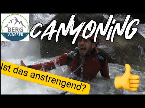 Ist Canyoning anstrengend? 🤔 Na klar, Schluchten springen ist wie ein #gym in der #nature