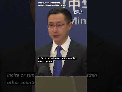 China Slams Israeli Recognition Of Somaliland After Taiwan Welcomes Move