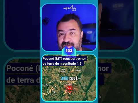 🌎😱 Terremoto em Mato Grosso? Sim, isso aconteceu!